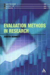 cover of the book Evaluation methods in research