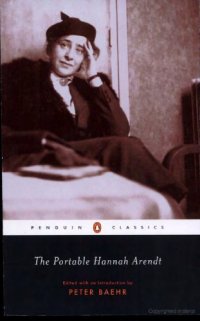 cover of the book The portable Hannah Arendt