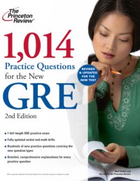 cover of the book 1,014 Practice Questions for the New GRE, 2nd Edition