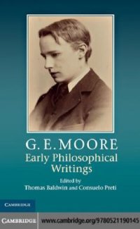 cover of the book G. E. Moore: Early Philosophical Writings