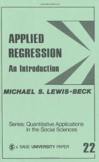 cover of the book Applied Regression: An Introduction (Quantitative Applications in the Social Sciences)