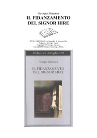 cover of the book Il fidanzamento del Signor Hire