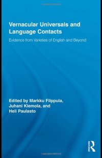 cover of the book Vernacular Universals and Language Contacts: Evidence from Varieties of English and Beyond