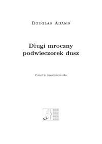 cover of the book Długi mroczny podwieczorek dusz