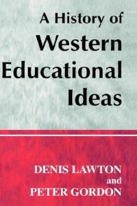 cover of the book A History of Western Educational Ideas