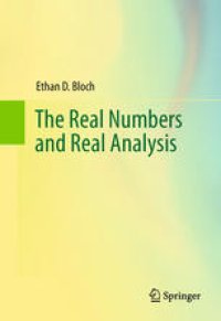 cover of the book The Real Numbers and Real Analysis