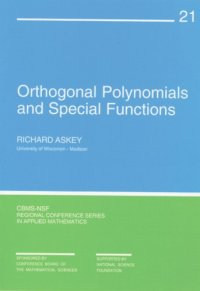 cover of the book Orthogonal Polynomials and Special Functions 