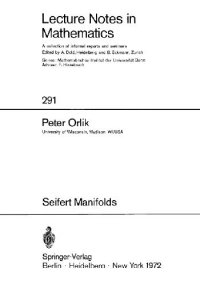 cover of the book Seifert manifolds