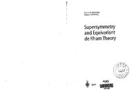 cover of the book Supersymmetry and equivariant de Rham theory