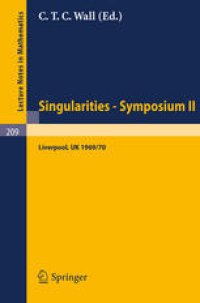 cover of the book Proceedings of Liverpool Singularities Symposium II