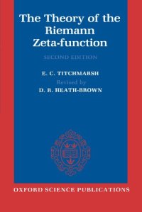 cover of the book The theory of the Riemann zeta-function