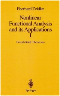 cover of the book Nonlinear functional analysis: Applications to mathematical physics