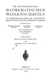 cover of the book Anschauliche Geometrie