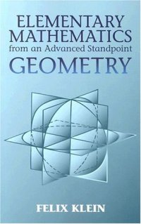 cover of the book Elementary Mathematics from an Advanced Standpoint. Geometry