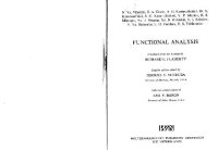 cover of the book Functional analysis