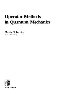 cover of the book Operator methods in quantum mechanics