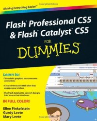 cover of the book Flash Professional CS5 and Flash Catalyst CS5 For Dummies 