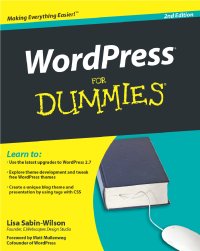 cover of the book WordPress for dummies