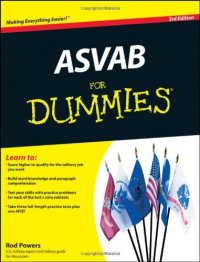 cover of the book ASVAB For Dummies 