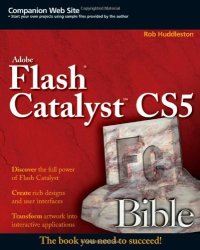 cover of the book Adobe Flash Catalyst CS5 Bible 