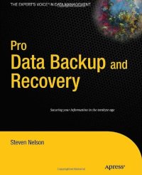 cover of the book Pro Data Backup and Recovery 