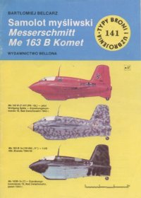 cover of the book Samolot myśliwski Messerschmitt Me-163B Komet