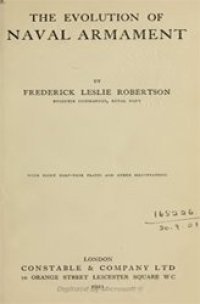 cover of the book The evolution of naval armament
