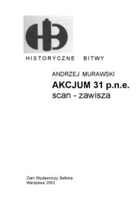 cover of the book Akcjum 31 p.n.e