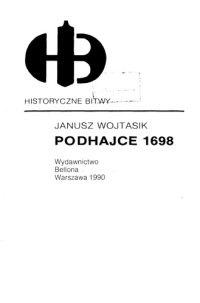 cover of the book Podhajce 1698