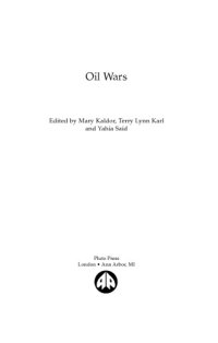 cover of the book Oil Wars