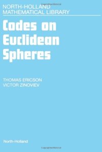 cover of the book Codes on Euclidean spheres