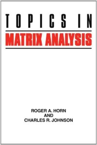 cover of the book Topics in matrix analysis