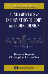 cover of the book Fundamentals of information theory and coding design