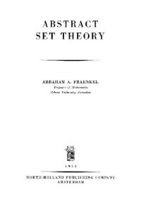 cover of the book Abstract set theory