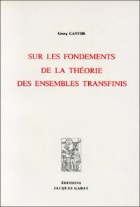 cover of the book Sur les fondements de la theorie des ensembles transfinis