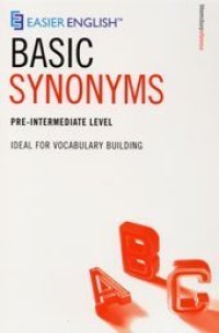 cover of the book Easier English basic synonyms