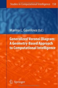 cover of the book Generalized Voronoi diagram: A geometry-based approach to computational intelligence