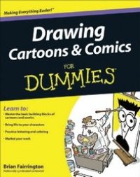 cover of the book Drawing Cartoons Comics for Dummies