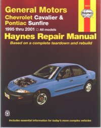 cover of the book General Motors Chevrolet Cavalier, Pontiac Sunfire 1995 thru 2001, all models. Haynes Repair Manual.