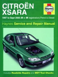 cover of the book Citroen Xsara Service and Repair Manual.