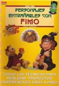 cover of the book Personajes Entranables con Fimo