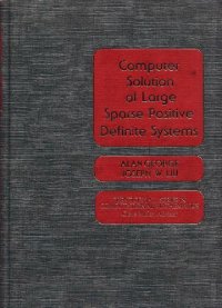 cover of the book Computer solution of large sparse positive definite systems