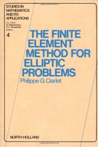 cover of the book The finite element method for elliptic problems