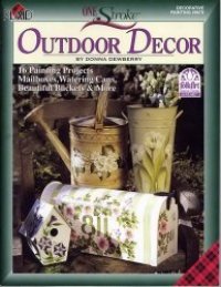 cover of the book One Stroke Outdoor Decor (Decorative Painting #9678)