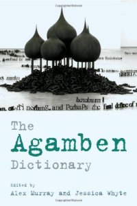 cover of the book The Agamben Dictionary  