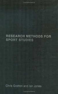 cover of the book Research Methods for Sports Studies  