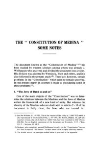 cover of the book The "Constitution of Medina". Some Notes  issue 62