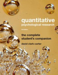 cover of the book Quantitative Psychological Research: The Complete Student's Companion  