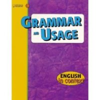 cover of the book Grammar and Usage (English in Context)  