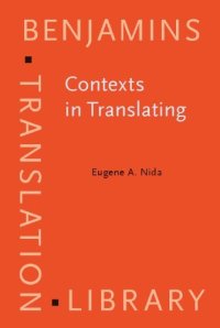 cover of the book Contexts in translating  